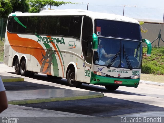 Empresa de Transportes Andorinha 5058 na cidade de Campo Grande, Mato Grosso do Sul, Brasil, por Eduardo Benetti . Número da foto: #1718759.