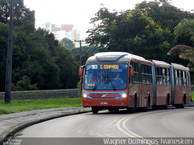 Cristo Rei > CCD Transporte Coletivo > SPE Via Mobilidade S/A DE722 na cidade de Curitiba, Paraná, Brasil, por Wagner Domingos Ivanesken. Número da foto: #1719002.