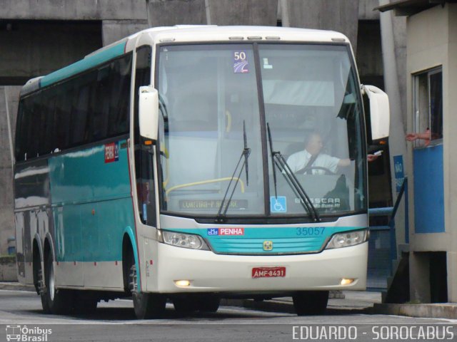 Empresa de Ônibus Nossa Senhora da Penha 35057 na cidade de Curitiba, Paraná, Brasil, por EDUARDO - SOROCABUS. ID da foto: 1719132.