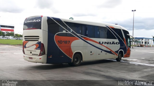 Expresso União 10187 na cidade de Goiânia, Goiás, Brasil, por Helder Alencar. Número da foto: #1719624.
