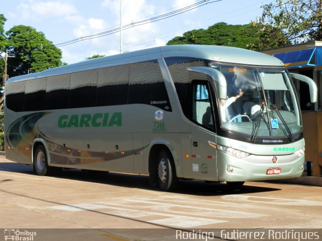 Viação Garcia 7366 na cidade de Maringá, Paraná, Brasil, por Rodrigo  Gutierrez Rodrigues. Número da foto: #1718514.