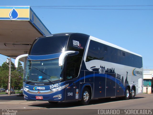 Embracol Tur 1040 na cidade de Cianorte, Paraná, Brasil, por EDUARDO - SOROCABUS. Número da foto: #1720746.