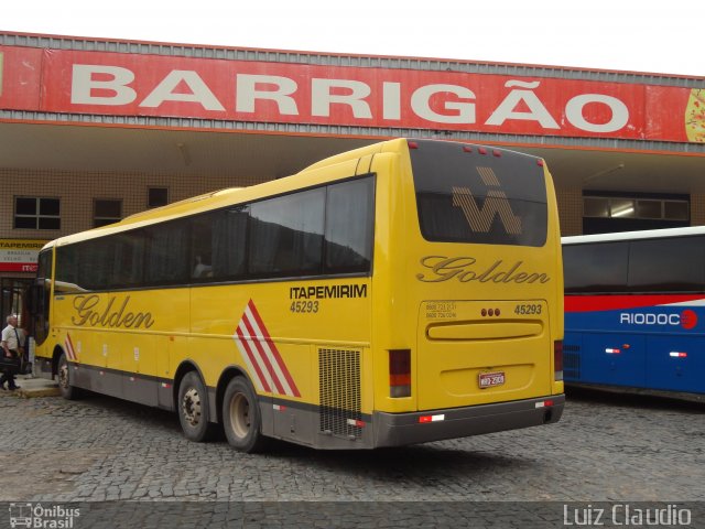 Viação Itapemirim 45293 na cidade de Manhuaçu, Minas Gerais, Brasil, por Luiz Claudio . Número da foto: #1720734.