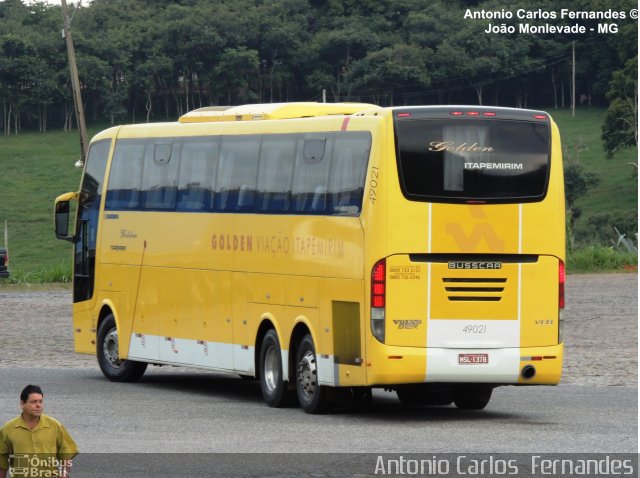 Viação Itapemirim 49021 na cidade de João Monlevade, Minas Gerais, Brasil, por Antonio Carlos Fernandes. Número da foto: #1720815.