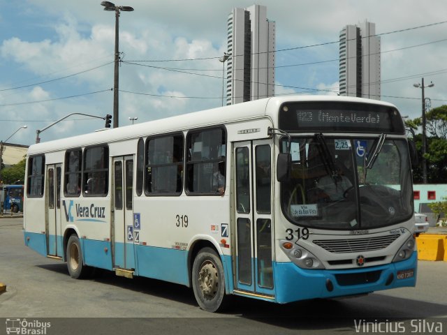 Expresso Vera Cruz 319 na cidade de Recife, Pernambuco, Brasil, por Vinicius Silva. Número da foto: #1766562.