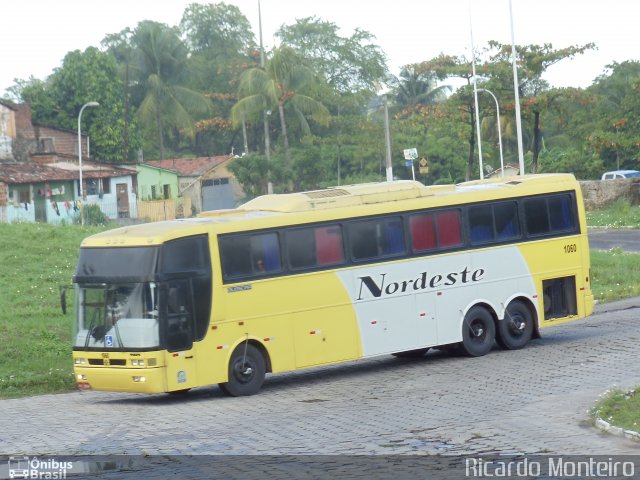 Viação Nordeste 1060 na cidade de João Pessoa, Paraíba, Brasil, por Ricardo Silva Monteiro. Número da foto: #1768449.