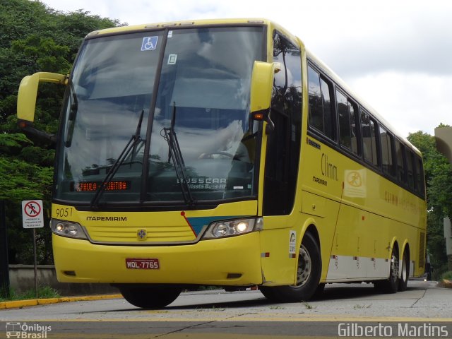 Viação Itapemirim 9051 na cidade de São Paulo, São Paulo, Brasil, por Gilberto Martins. Número da foto: #1768674.