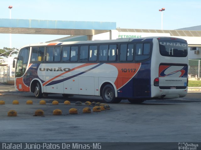 Expresso União 10117 na cidade de Goiânia, Goiás, Brasil, por RAFAEL  JUNIO FONSECA. Número da foto: #1766639.