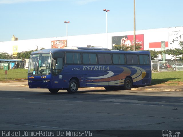 Viação Estrela 11410 na cidade de Goiânia, Goiás, Brasil, por RAFAEL  JUNIO FONSECA. Número da foto: #1766649.