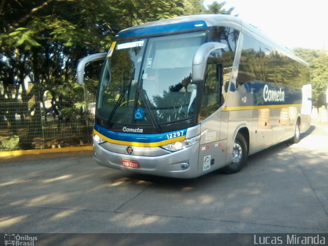 Viação Cometa 12297 na cidade de São Paulo, São Paulo, Brasil, por Lucas Miranda. Número da foto: #1785696.