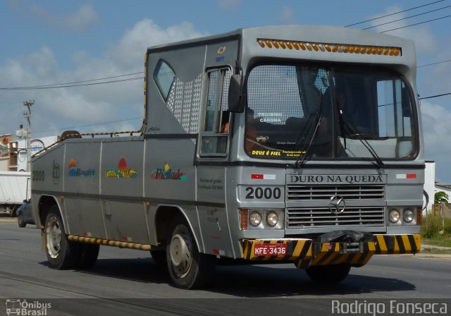 Auto Viação Nossa Senhora da Piedade 2000 na cidade de Maceió, Alagoas, Brasil, por Rodrigo Fonseca. Número da foto: #1787037.