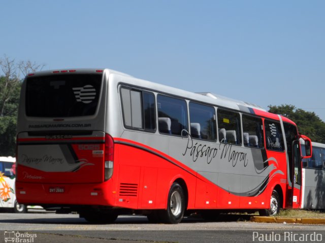 Empresa de Ônibus Pássaro Marron 5025 na cidade de São Paulo, São Paulo, Brasil, por Paulo Ricardo. ID da foto: 1786625.