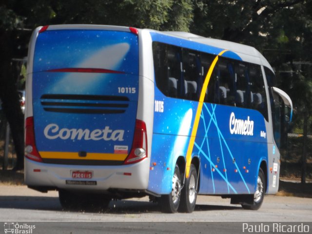 Viação Cometa 10115 na cidade de São Paulo, São Paulo, Brasil, por Paulo Ricardo. Número da foto: #1786615.
