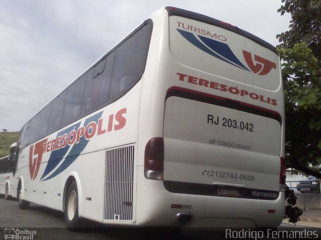 Viação Teresópolis RJ 203.042 na cidade de Além Paraíba, Minas Gerais, Brasil, por Rodrigo Fernades. Número da foto: #1786357.