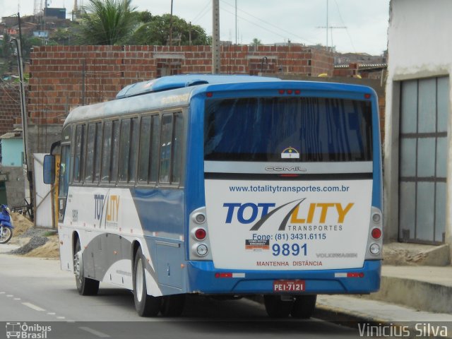 Totality Transportes 9891 na cidade de Cabo de Santo Agostinho, Pernambuco, Brasil, por Vinicius Silva. Número da foto: #1786484.