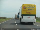 Nacional Expresso 16367 na cidade de Jataí, Goiás, Brasil, por Leandro Melo. Número da foto: #:id.