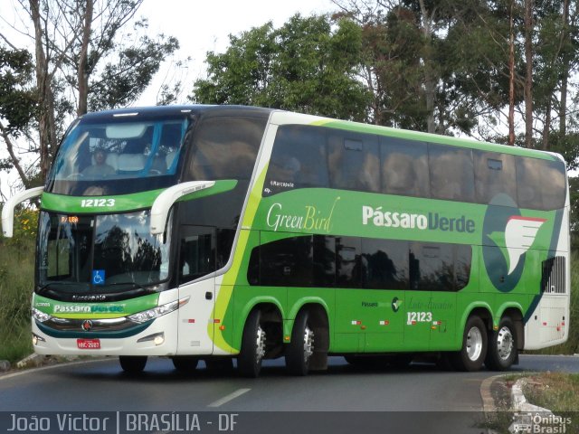 Pássaro Verde 12123 na cidade de Brasília, Distrito Federal, Brasil, por João Victor. Número da foto: #1789069.