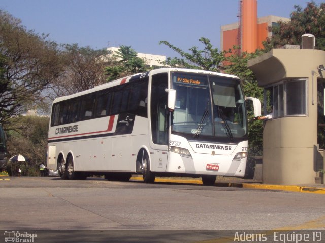 Auto Viação Catarinense 2737 na cidade de São Paulo, São Paulo, Brasil, por Adems  Equipe 19. ID da foto: 1788544.