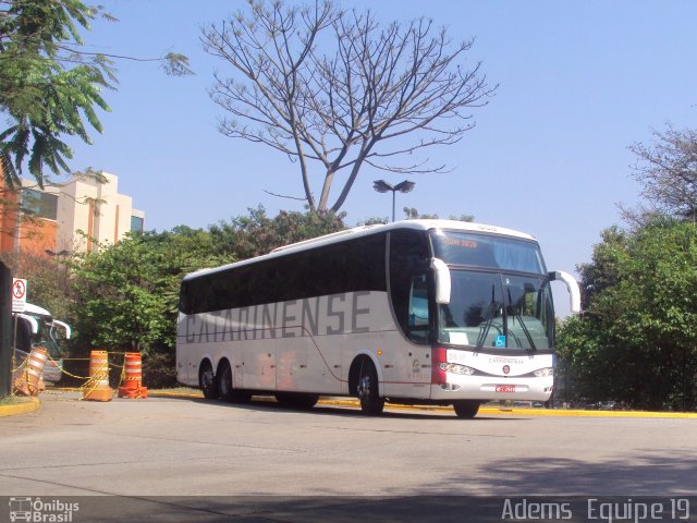 Auto Viação Catarinense 2838 na cidade de São Paulo, São Paulo, Brasil, por Adems  Equipe 19. Número da foto: #1788504.