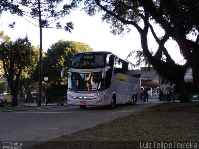 Viação Itapemirim 9000 na cidade de Curitiba, Paraná, Brasil, por Luiz Felipe Ferreira. Número da foto: #1788939.