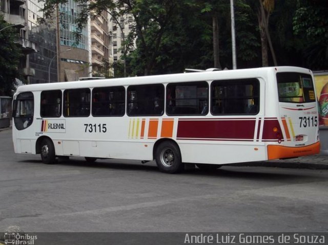 Viação Rubanil 73115 na cidade de Rio de Janeiro, Rio de Janeiro, Brasil, por André Luiz Gomes de Souza. Número da foto: #1787778.