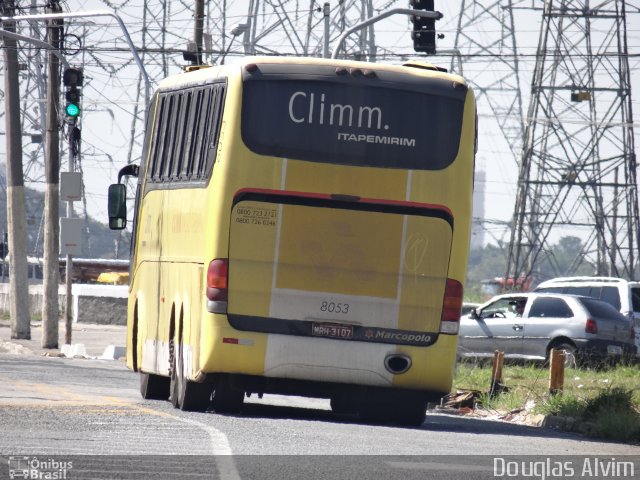 Viação Itapemirim 8053 na cidade de São José dos Campos, São Paulo, Brasil, por Douglas Alvim. ID da foto: 1789072.