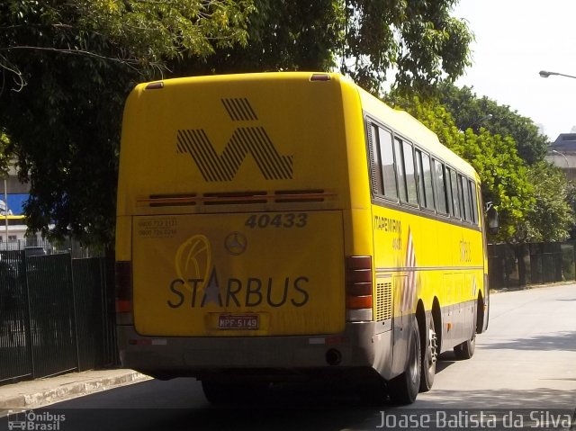Viação Itapemirim 40433 na cidade de São Paulo, São Paulo, Brasil, por Joase Batista da Silva. Número da foto: #1787281.