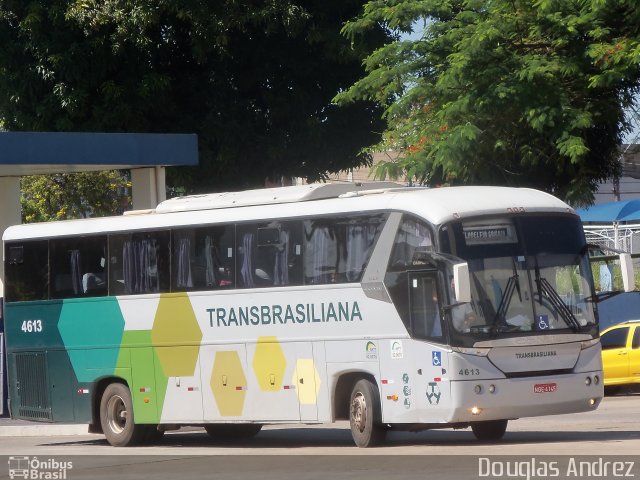 Transbrasiliana Transportes e Turismo 4613 na cidade de Goiânia, Goiás, Brasil, por Douglas Andrez. Número da foto: #1791924.