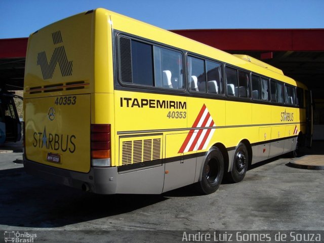 Viação Itapemirim 40353 na cidade de Queluz, São Paulo, Brasil, por André Luiz Gomes de Souza. Número da foto: #1790873.
