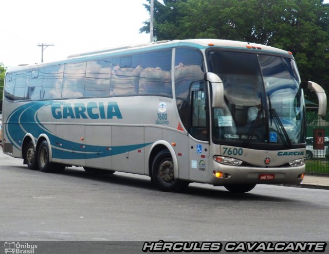 Viação Garcia 7600 na cidade de São Paulo, São Paulo, Brasil, por Hércules Cavalcante. Número da foto: #1791215.