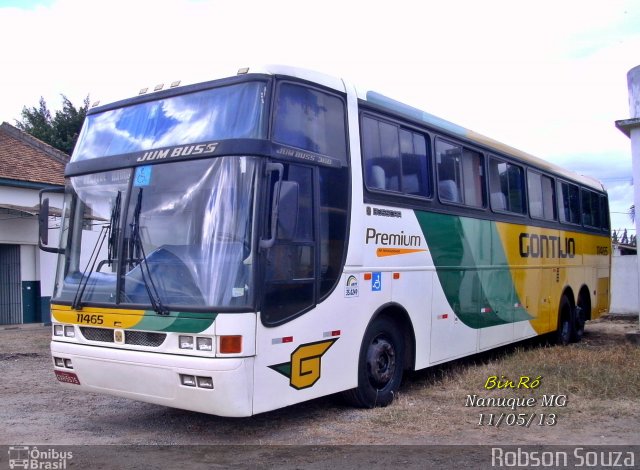 Empresa Gontijo de Transportes 11465 na cidade de Nanuque, Minas Gerais, Brasil, por Robson Souza. Número da foto: #1791021.