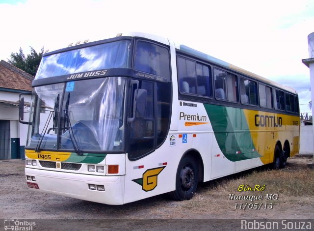 Empresa Gontijo de Transportes 11465 na cidade de Nanuque, Minas Gerais, Brasil, por Robson Souza. ID da foto: 1791021.