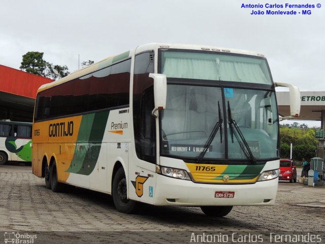 Empresa Gontijo de Transportes 11765 na cidade de João Monlevade, Minas Gerais, Brasil, por Antonio Carlos Fernandes. Número da foto: #1790804.