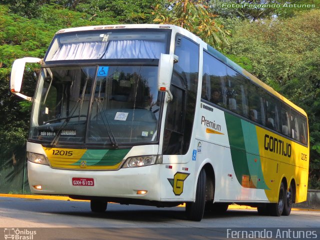 Empresa Gontijo de Transportes 12015 na cidade de São Paulo, São Paulo, Brasil, por Fernando Antunes. ID da foto: 1789485.