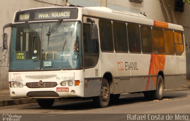 Evanil Transportes e Turismo RJ 132.029 na cidade de Rio de Janeiro, Rio de Janeiro, Brasil, por Rafael Costa de Melo. Número da foto: #1791585.