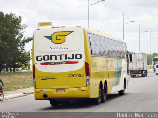 Empresa Gontijo de Transportes 12030 na cidade de Vitória da Conquista, Bahia, Brasil, por Daniel  Machado. Número da foto: #1792181.