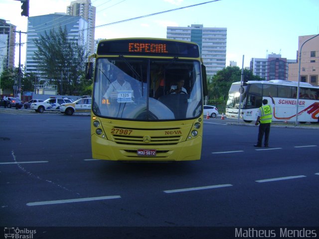 Nova Transporte 27987 na cidade de Vitória, Espírito Santo, Brasil, por Matheus Mendes. Número da foto: #1792196.