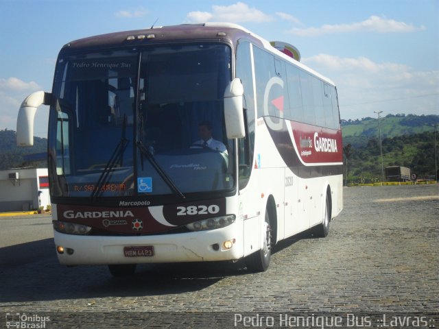 Expresso Gardenia 2820 na cidade de Ribeirão Vermelho, Minas Gerais, Brasil, por Pedro Henrique Gumercindo da Silva. ID da foto: 1791011.