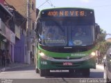 Justinópolis Transportes 156 na cidade de Ribeirão das Neves, Minas Gerais, Brasil, por Luiz Carlos Souza. Número da foto: #:id.