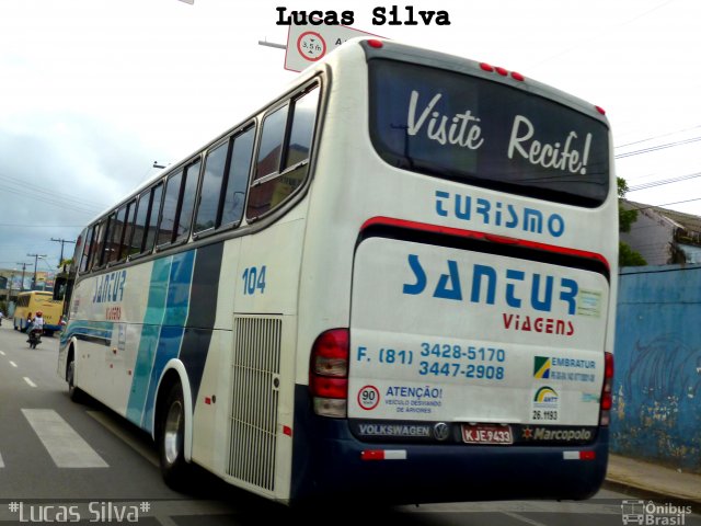 Santur Viagens 104 na cidade de Recife, Pernambuco, Brasil, por Lucas Silva. Número da foto: #1793338.