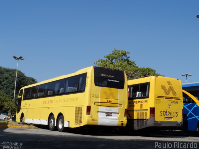 Viação Itapemirim 45335 na cidade de São Paulo, São Paulo, Brasil, por Paulo Ricardo. ID da foto: 1793754.