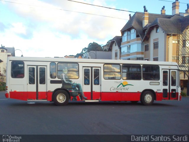Viação Canelense 269 na cidade de Gramado, Rio Grande do Sul, Brasil, por Daniel Santos Sardi. Número da foto: #1792769.