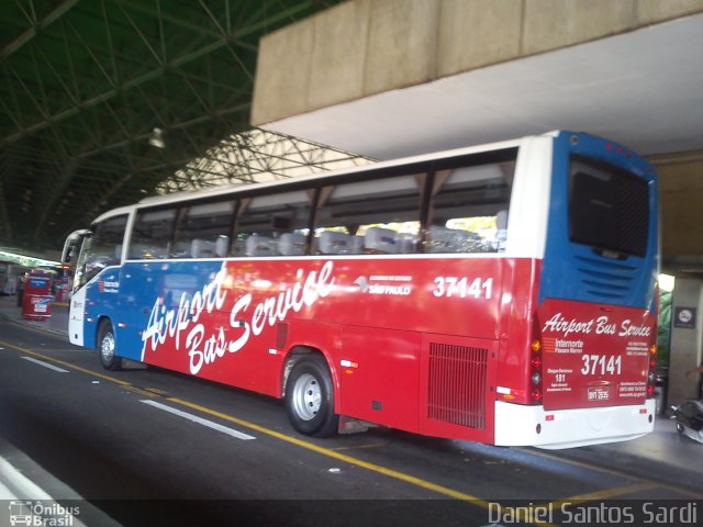 Airport Bus Service 37141 na cidade de Guarulhos, São Paulo, Brasil, por Daniel Santos Sardi. Número da foto: #1792718.