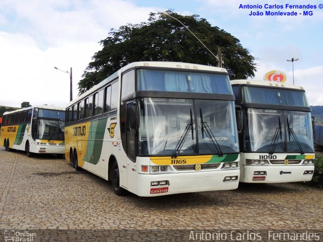 Empresa Gontijo de Transportes 11165 na cidade de João Monlevade, Minas Gerais, Brasil, por Antonio Carlos Fernandes. ID da foto: 1792674.