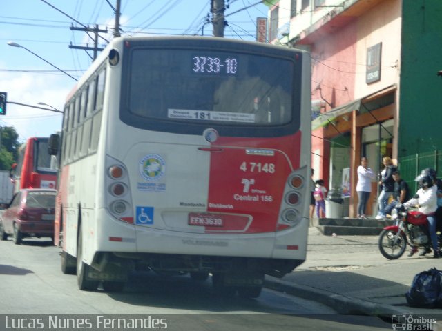 Transcooper > Norte Buss 4 7148 na cidade de São Paulo, São Paulo, Brasil, por Lucas Nunes Fernandes. Número da foto: #1793441.