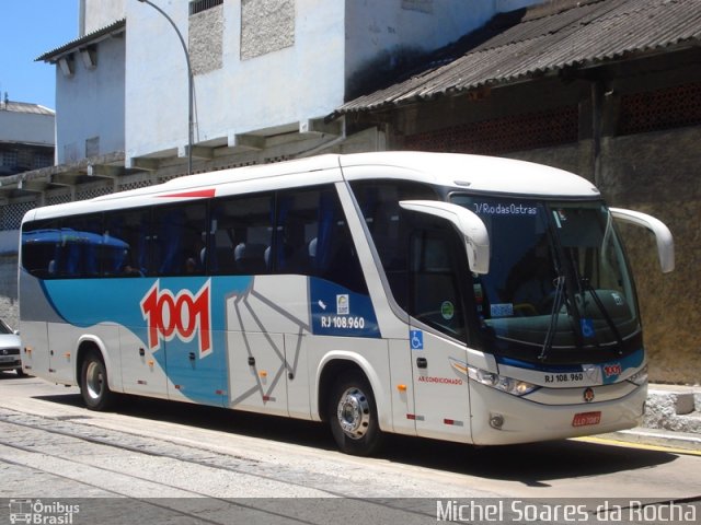 Auto Viação 1001 RJ 108.960 na cidade de Rio de Janeiro, Rio de Janeiro, Brasil, por Michel Soares da Rocha. ID da foto: 1793307.