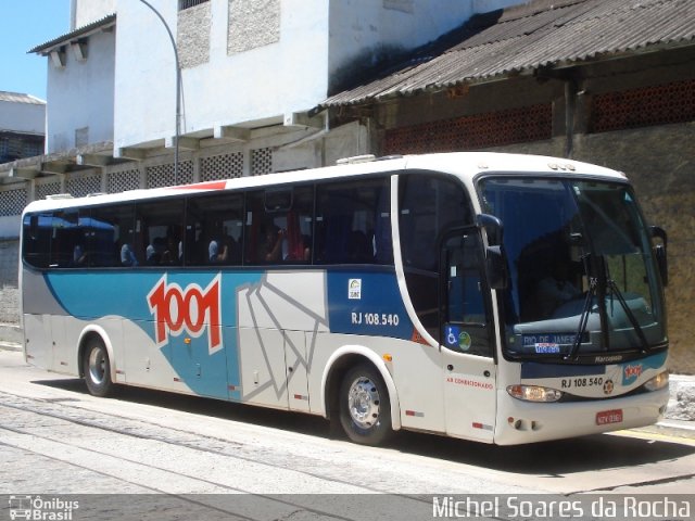 Auto Viação 1001 RJ 108.540 na cidade de Rio de Janeiro, Rio de Janeiro, Brasil, por Michel Soares da Rocha. ID da foto: 1793311.