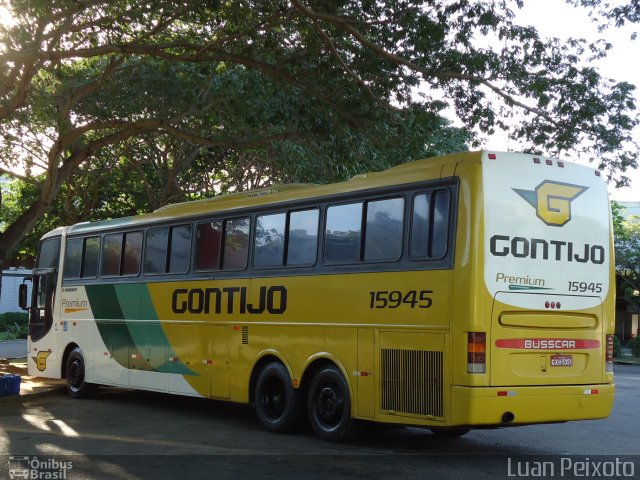 Empresa Gontijo de Transportes 15945 na cidade de Vitória, Espírito Santo, Brasil, por Luan Peixoto. ID da foto: 1792638.