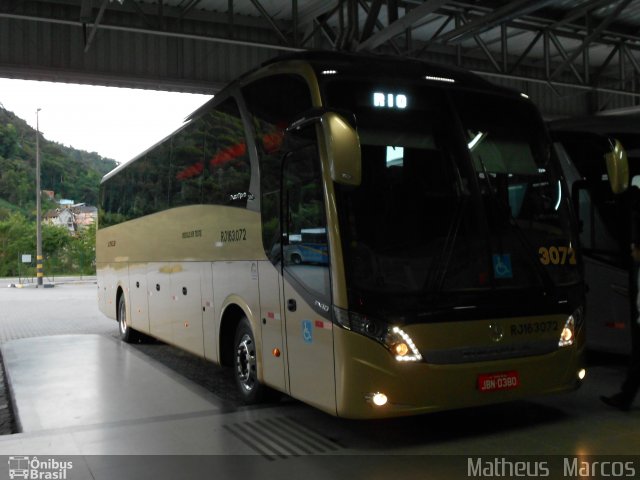 Transportes Única Petrópolis RJ 163.072 na cidade de Petrópolis, Rio de Janeiro, Brasil, por Matheus  Marcos. Número da foto: #1794003.