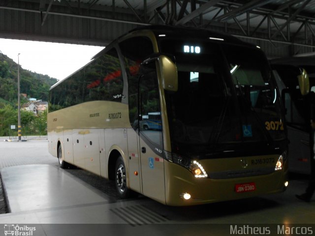 Transportes Única Petrópolis RJ 163.072 na cidade de Petrópolis, Rio de Janeiro, Brasil, por Matheus  Marcos. ID da foto: 1794003.